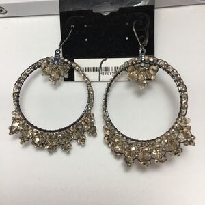 Millianna Madison Petite Beaded Frontal Hoops (G1)